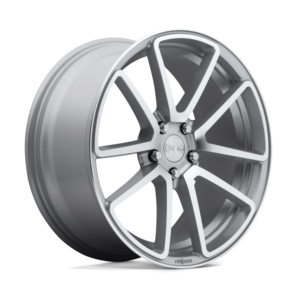 Rotiform R120 SPF GLOSS SILVER MACHINED 18X8.5 5x114.3 et45 72.56