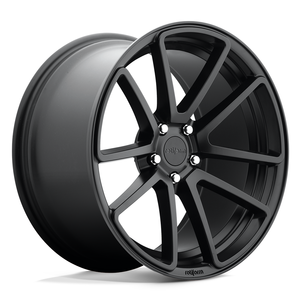 Rotiform R122 SPF MATTE BLACK 18X8.5 5x112 et45 66.56