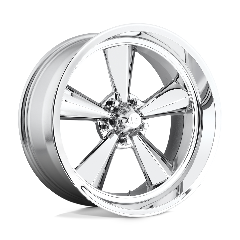 US Mag 1PC U104 STANDARD CHROME PLATED 15X7 5x114.3 et-6 72.56
