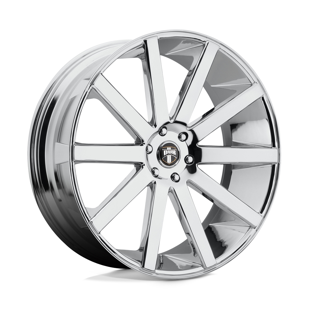 DUB 1PC S120 SHOT CALLA CHROME PLATED 28X10 6x139.7 et30 78.1