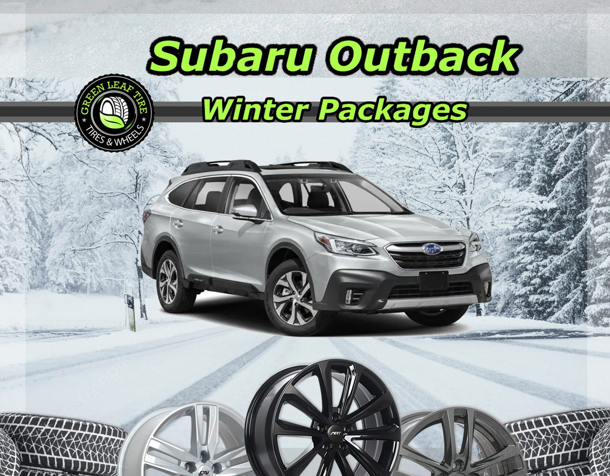 Subaru Outback Winter Tire Package, 17" Steel + 225/65R17 Antares Grip 20