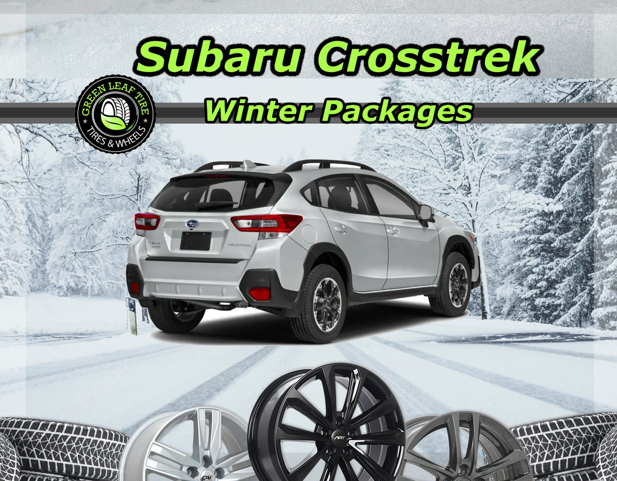 Subaru Crosstrek Winter Tire Package, 17" Steel + 225/60R17 Antares Grip 20