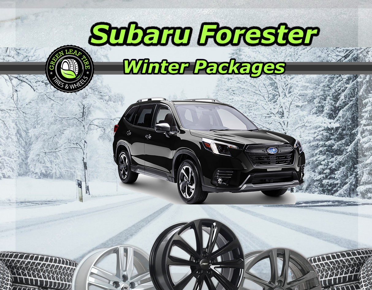 Subaru Forester Winter Tire Package, 17" Steel + 225/60R17 Antares Grip 20