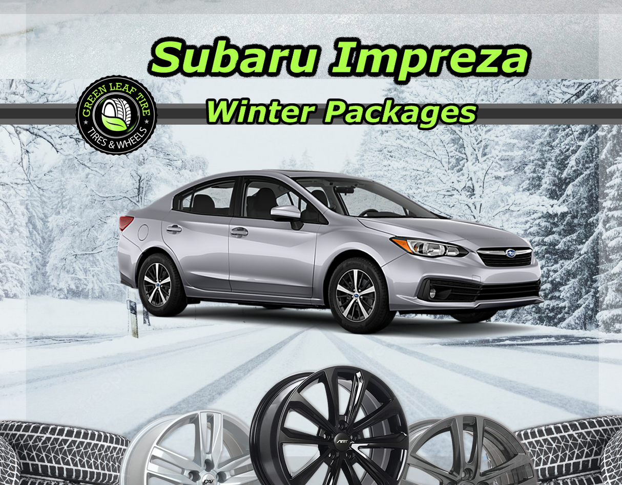 Subaru Impreza Winter Tire Package, 17" Steel + 225/45R17 Nexen