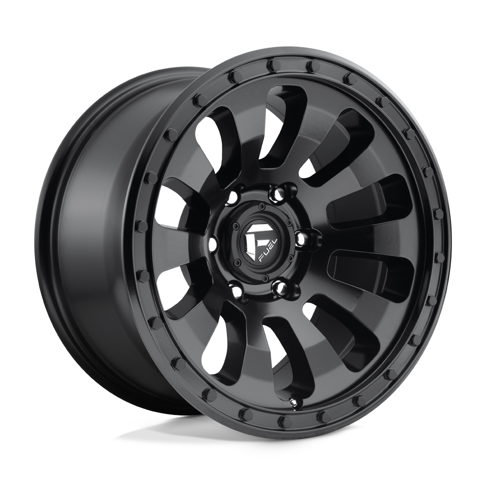 Fuel 1PC D630 TACTIC MATTE BLACK 20X9 5x139.7 et1 108
