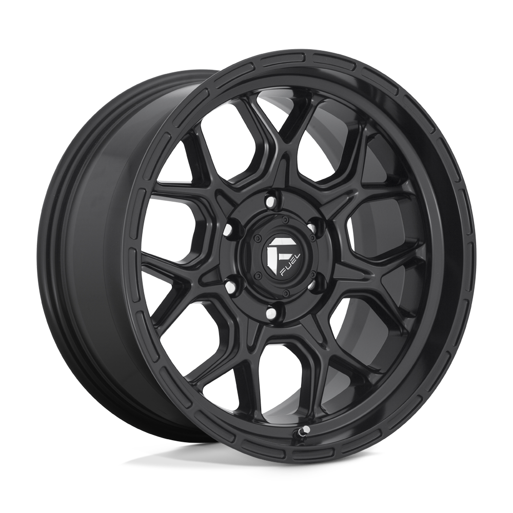 Fuel 1PC D670 TECH MATTE BLACK 18X9 5x127 et1 71.5