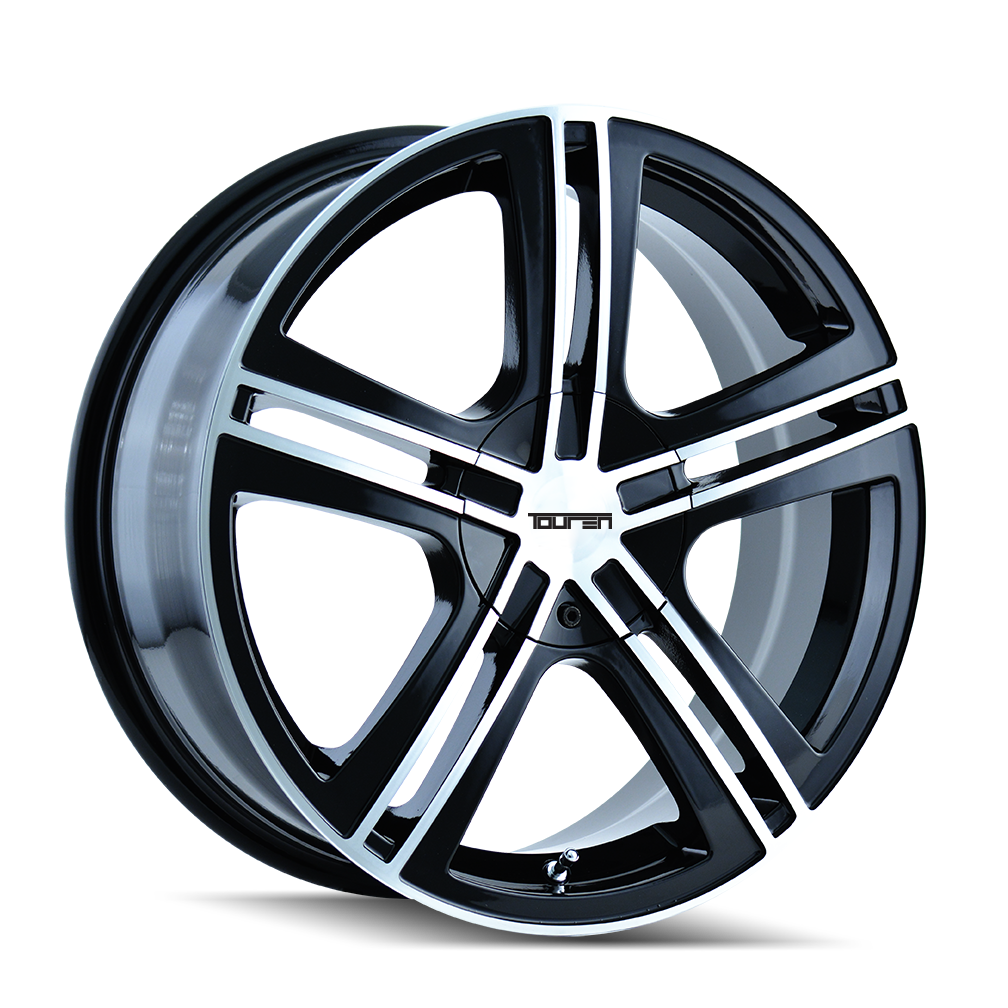 TOUREN TR62 GLOSS BLACK MACHINED 16x7.0 5x100/5x114.3 et40 72.62