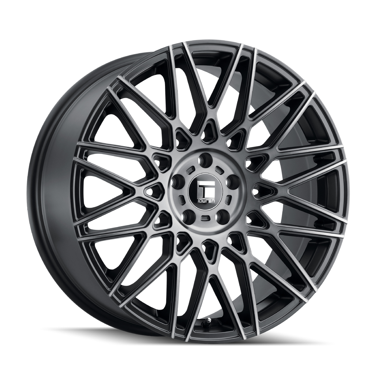 TOUREN TR78 MATTE BLACK BRUSHED WITH DARK 20x9.0 5x120 et35 72.56