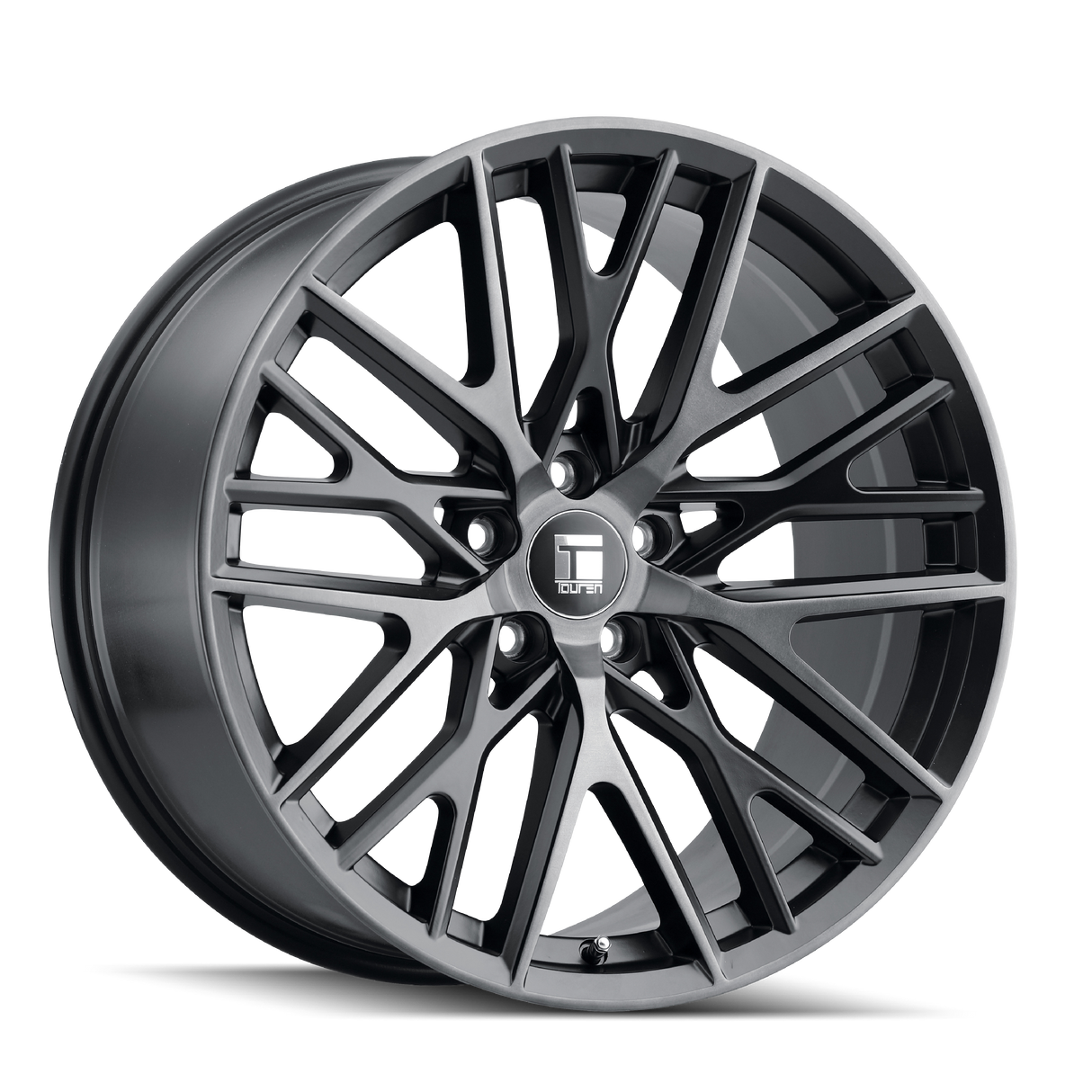 TOUREN TR91 MATTE BLACK BRUSHED WITH DARK 19x8.5 5x112 et35 66.56