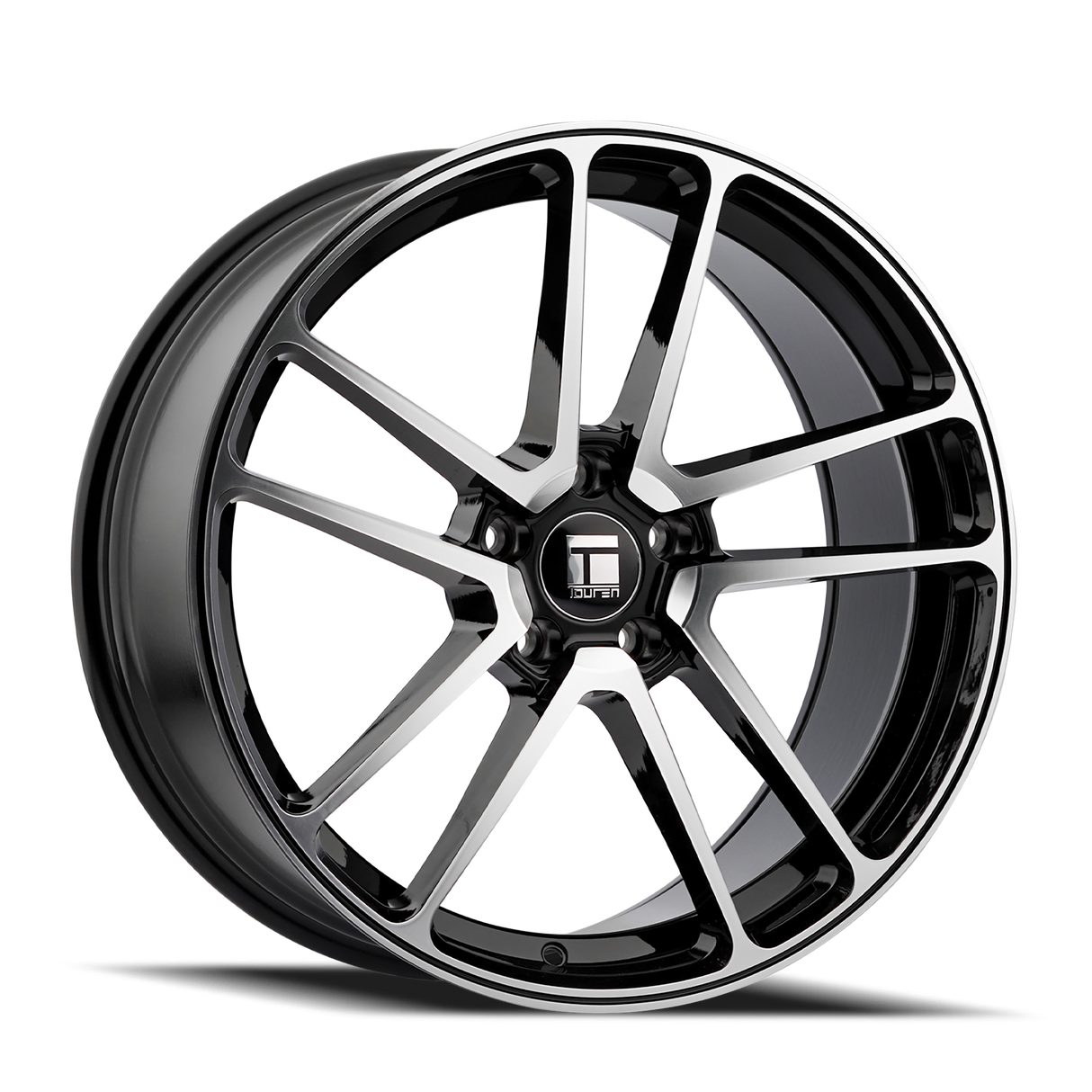 TOUREN TF97 GLOSS BLACK MACHINED 20x9.0 5x114.3 et35 73.1