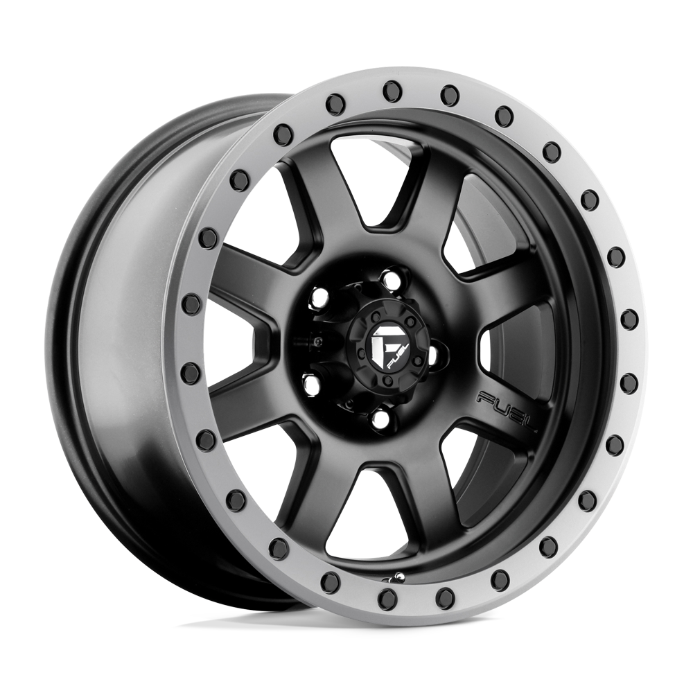 Fuel 1PC D551 TROPHY MATTE BLACK GUN METAL RING 17X8.5 5x139.7 et-6 108