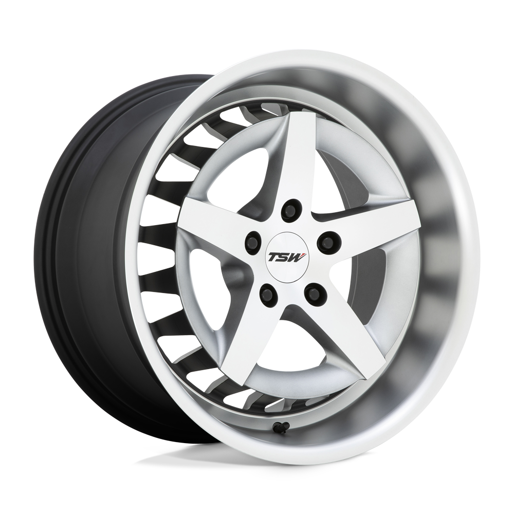 TSW DEGNER MATTE TITANIUM W/ MACHINED FACE 20X10.5 5x114.3 et40 76.1