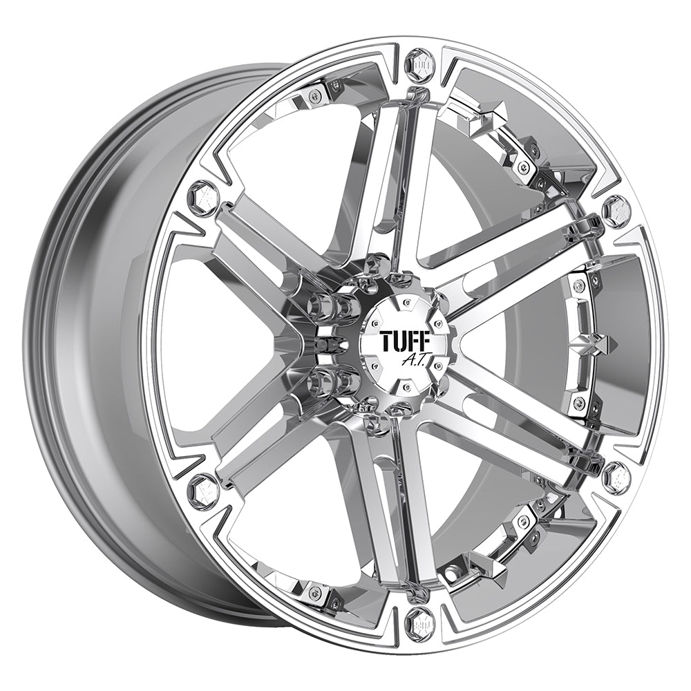 Tuff T01 CHROME 22X9.5 5x127/5x139.7 et15 78.1