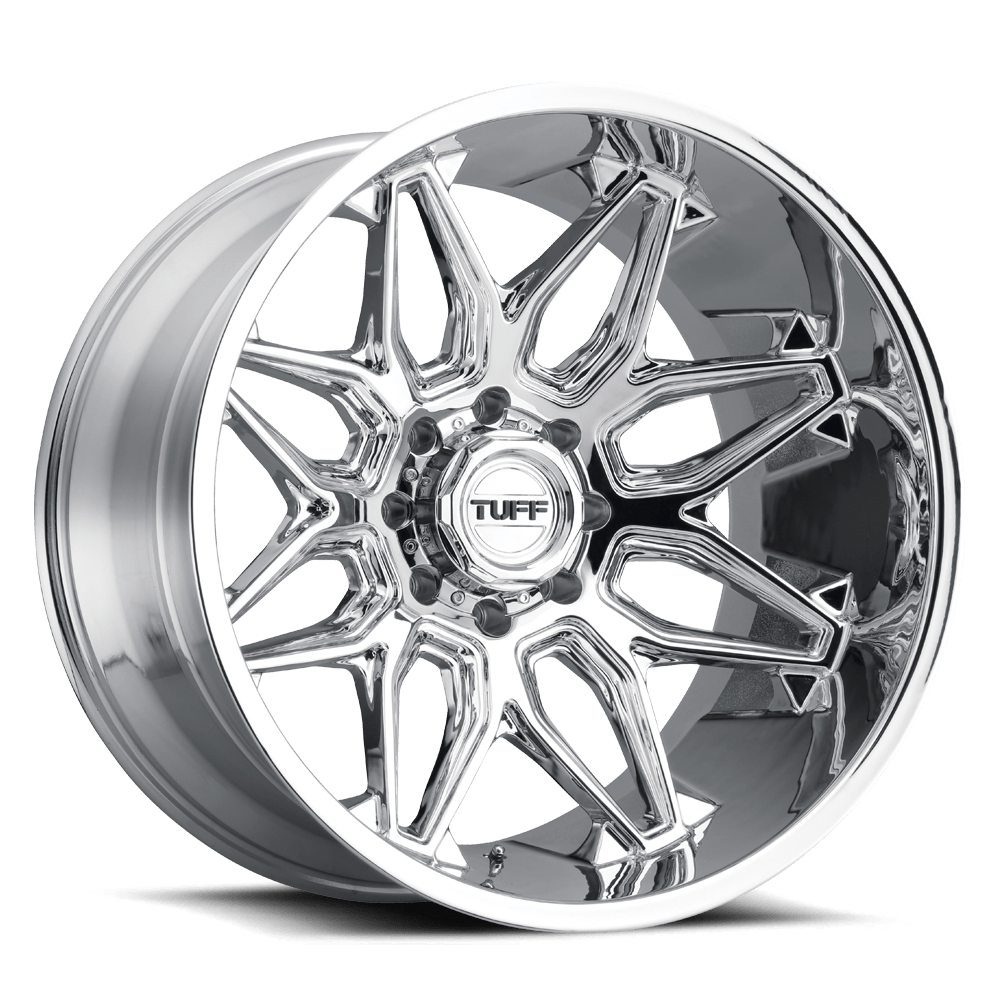 Tuff T3B CHROME 26X14 8x165.1 et-72 125.1