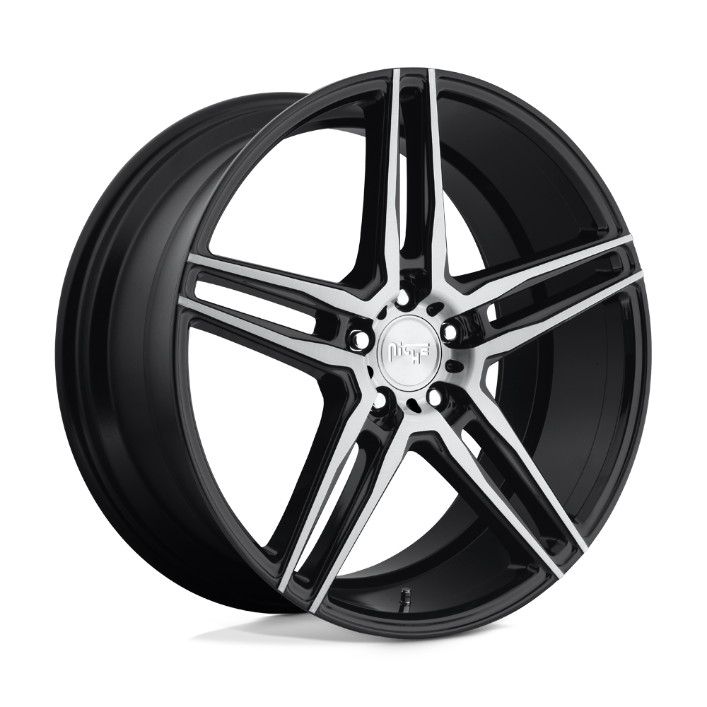 Niche 1PC M169 TURIN MATTE BLACK MACHINED 20X10.5 5x120 et35 72.56