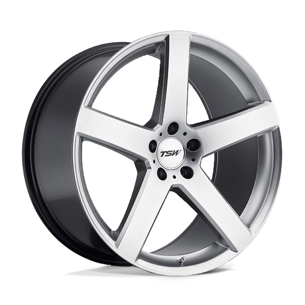 TSW RIVAGE HYPER SILVER 20X8.5 5x114.3 et20 76.1