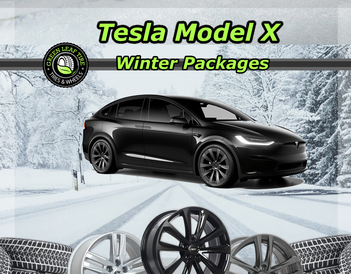 Tesla ModelRX Winter Tire Package, 20" Alloy + 275/45R20 Nexen
