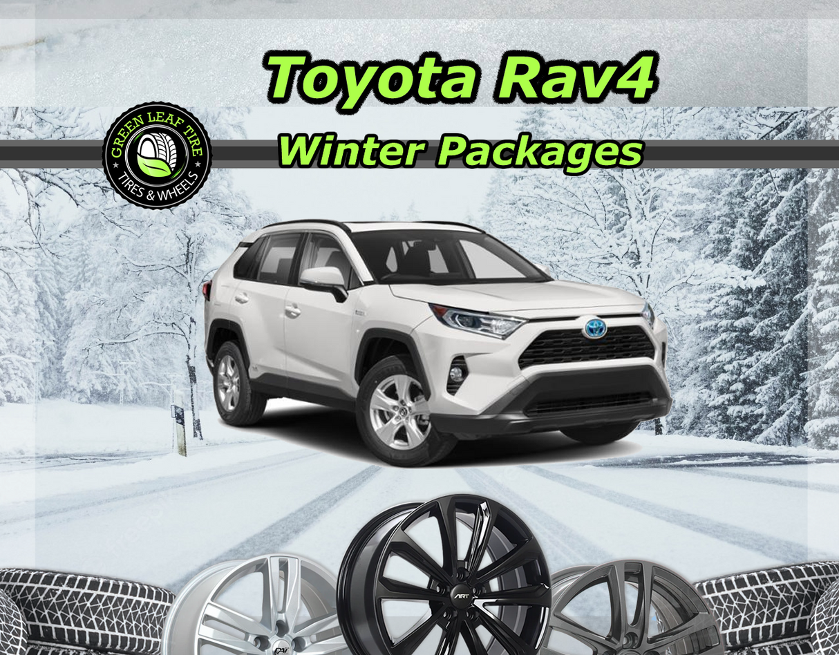 TOYOTA RAV4 Winter Tire Package, 17" Steel + 225/65R17 Antares Grip 20