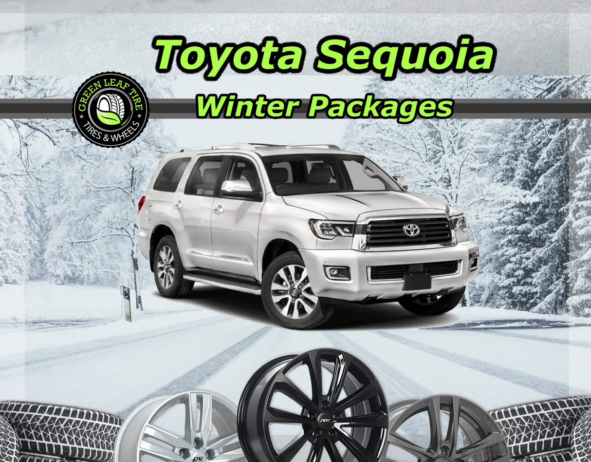 TOYOTA Sequoia Winter Tire Package, 18" Alloy + 275/65R18 Nexen