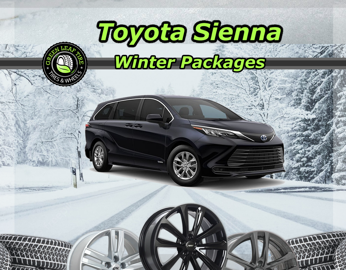 TOYOTA Sienna Winter Tire Package, 18" Alloy + 235/60R18 Nankang