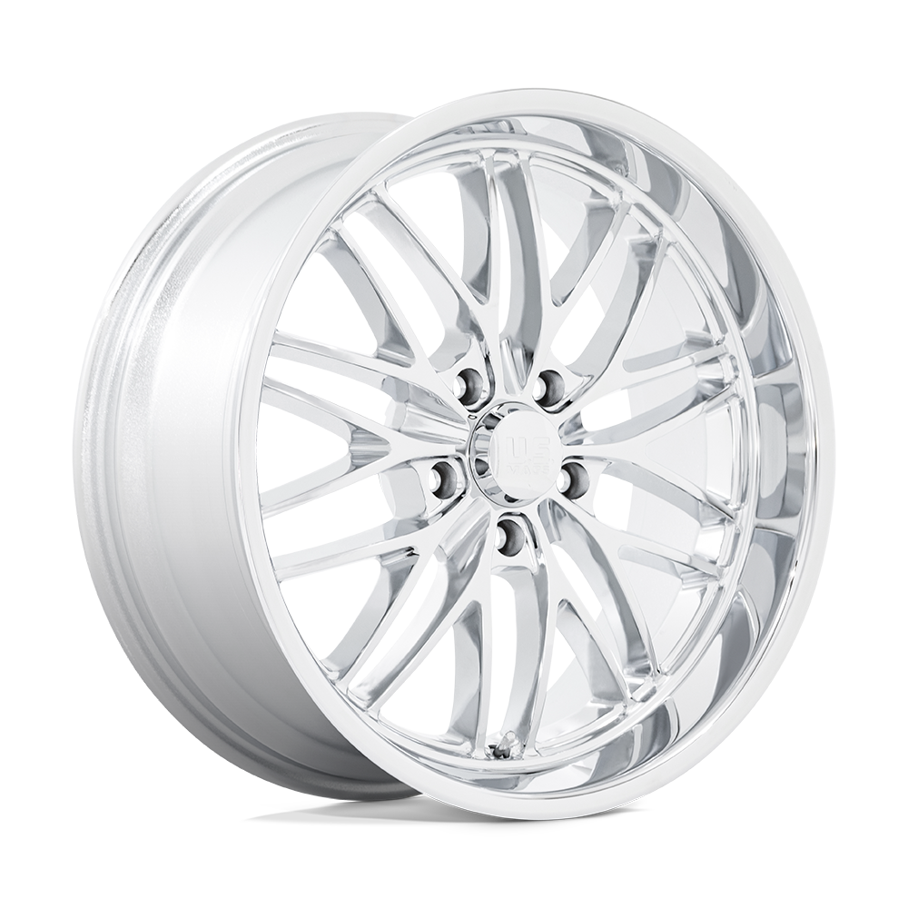 US Mag 1PC U140 SANTA CRUZ CHROME 22X9 5x127 et15 78.1