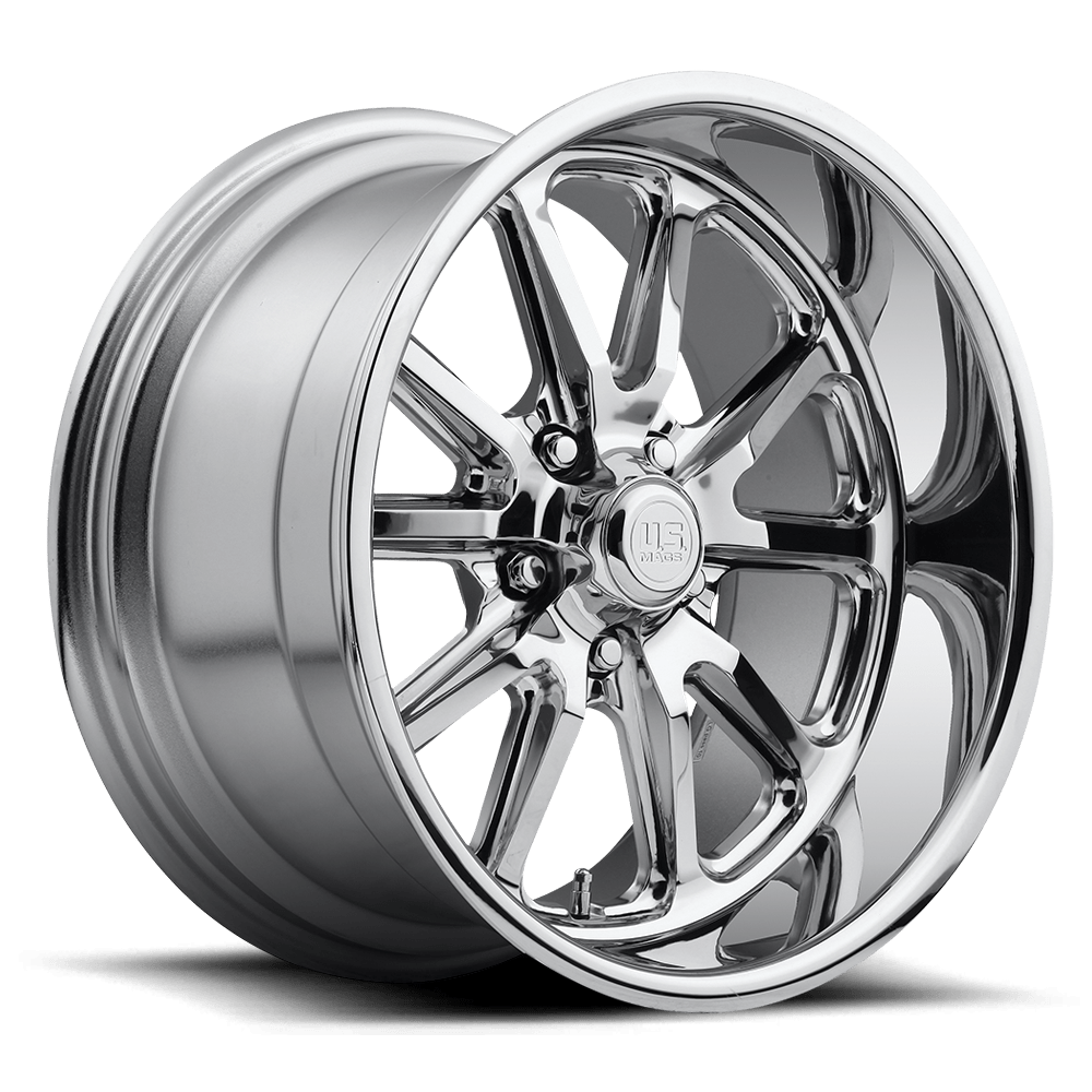 US Mag 1PC U141 RAMBLER POLISHED 22X11 5x127 et18 78.1