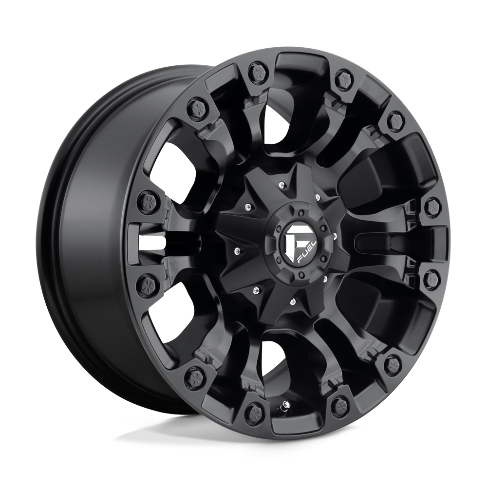 Fuel 1PC D560 VAPOR MATTE BLACK 15X8 5x114.3/5x120.65 et-16 72.56