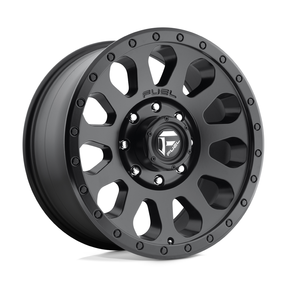 Fuel 1PC D579 VECTOR MATTE BLACK 16X8 5x120 et20 65.07