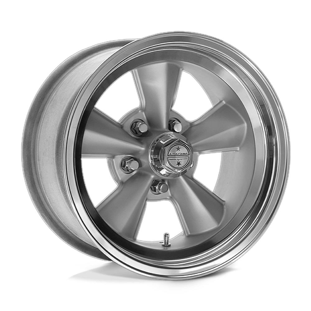 American Racing Vintage VNT70R GUN METAL W/ POLISHED LIP 17X9 5x114.3 et0 72.56
