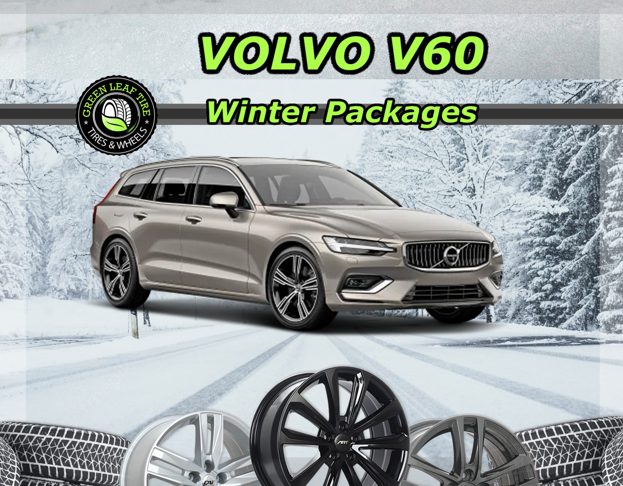 VOLVO V60 Winter Tire Package 18" Alloy + 235/45R18 Nankang