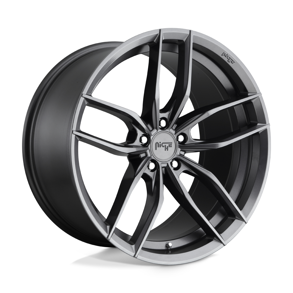Niche 1PC M204 VOSSO MATTE ANTHRACITE 22X9 5x114.3 et38 72.56
