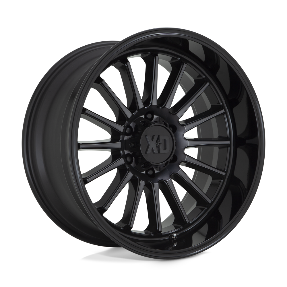 XD XD857 WHIPLASH GLOSS BLACK W/ GRAY TINT 20X10 8x170 et-18 125.1
