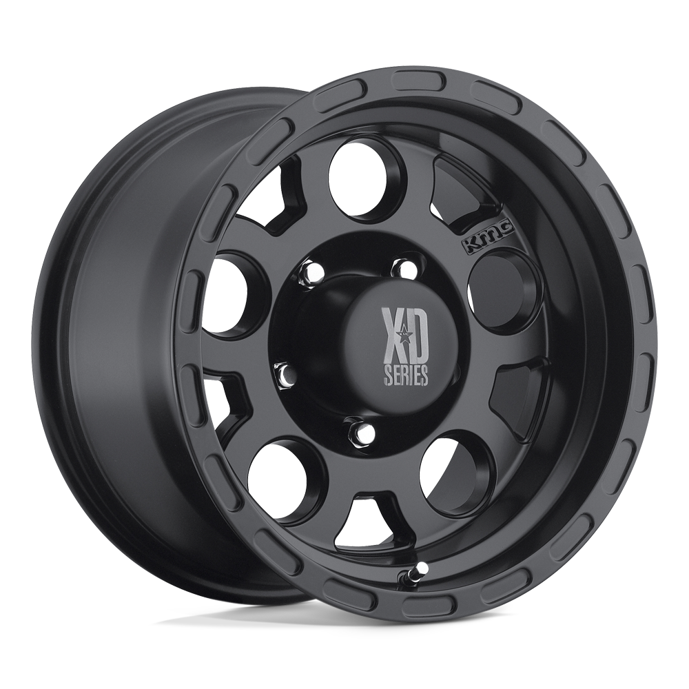 XD XD122 ENDURO MATTE BLACK 17X9 5x127 et-6 83.7
