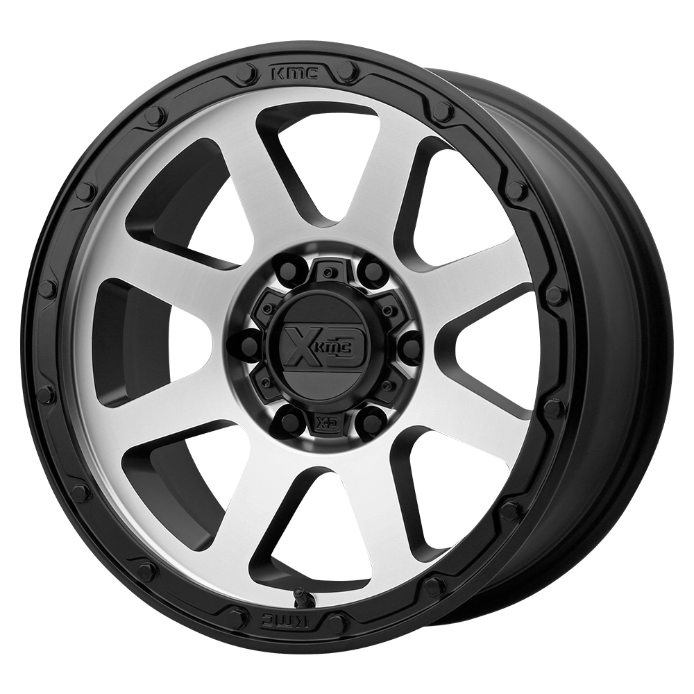 XD XD134 ADDICT 2 MATTE BLACK MACHINED 18X8.5 5x139.7 et0 78.1