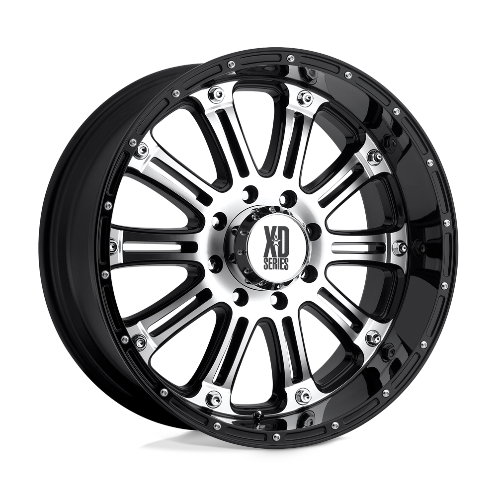 XD XD795 HOSS GLOSS BLACK MACHINED 16X8 5x114.3 et0 72.56