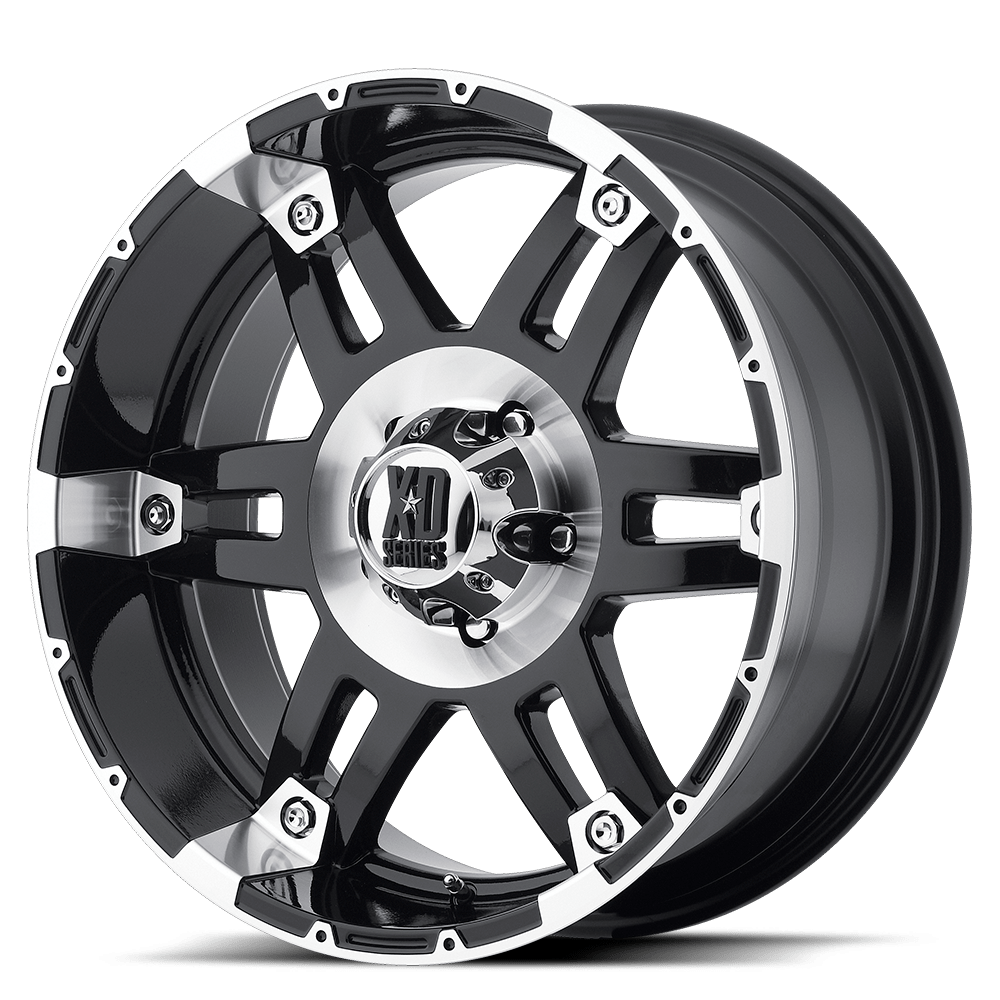 XD XD797 SPY GLOSS BLACK MACHINED 17X9 6x139.7 et-12 106.1