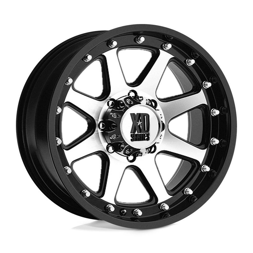 XD XD798 ADDICT MATTE BLACK MACHINED 18X9 8x180 et18 124.2