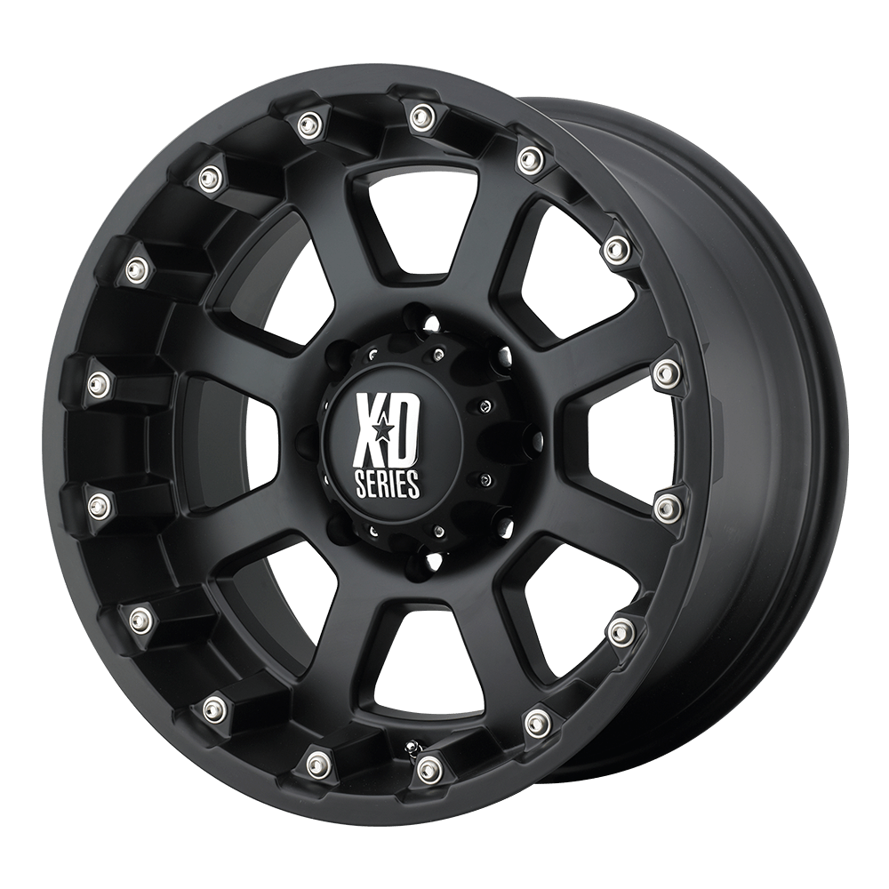 XD XD807 STRIKE MATTE BLACK 17X9 5x139.7 et-24 108