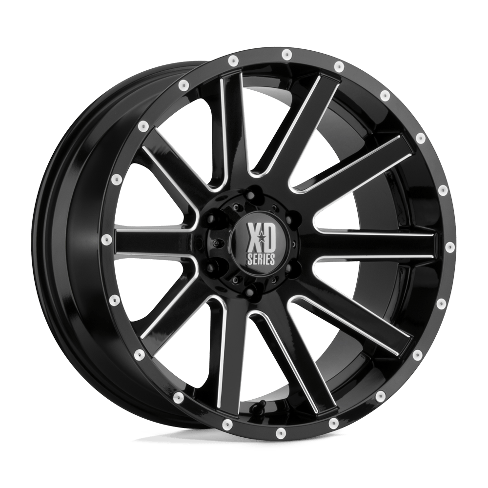 XD XD818 HEIST BLACK 20X9 6x114.3 et30 72.56