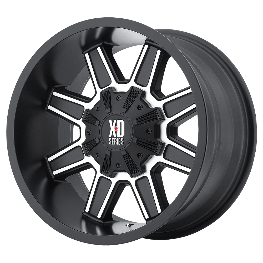 XD XD823 TRAP SATIN BLACK W/ MACHINED FACE 20X9 5x127/5x139.7 et18 78.1