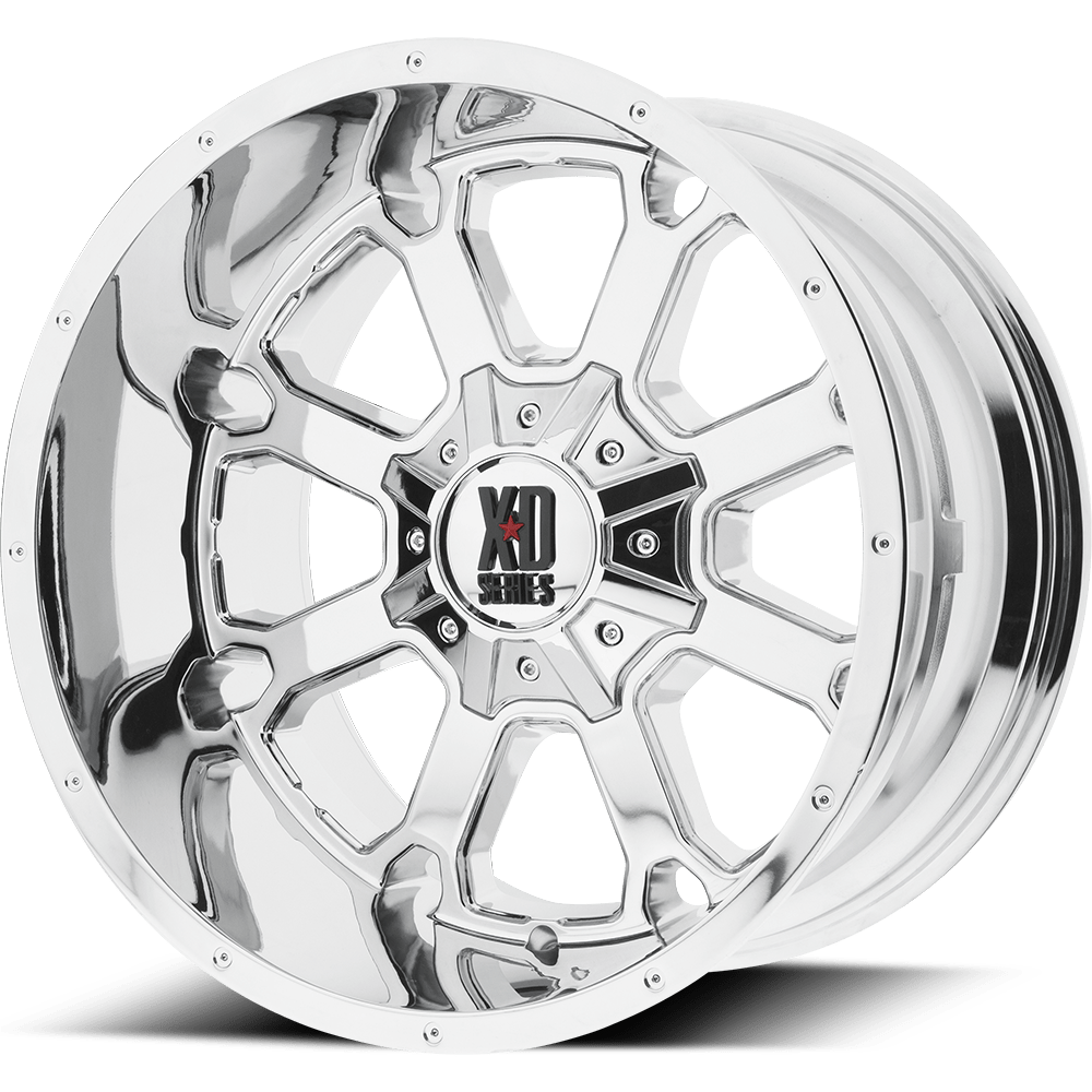 XD XD825 BUCK 25 CHROME 20X9 6x120 et18 72.56