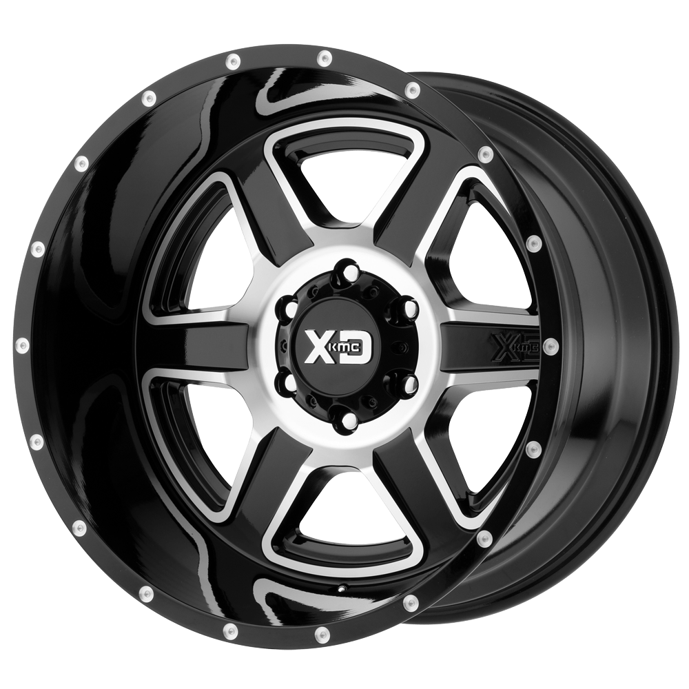 XD XD832 FUSION GLOSS BLACK MACHINED 20X9 5x127 et18 72.56