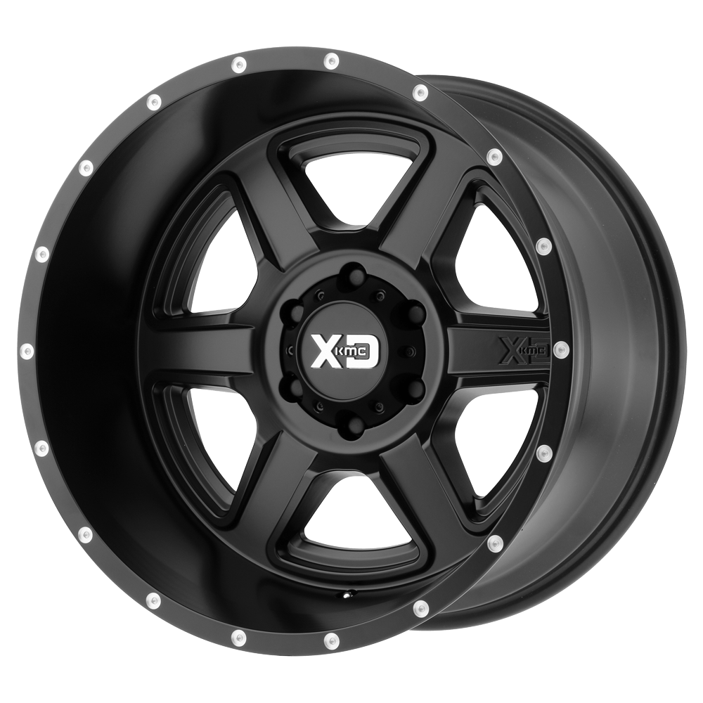 XD XD832 FUSION SATIN BLACK 20X12 8x180 et-44 124.2