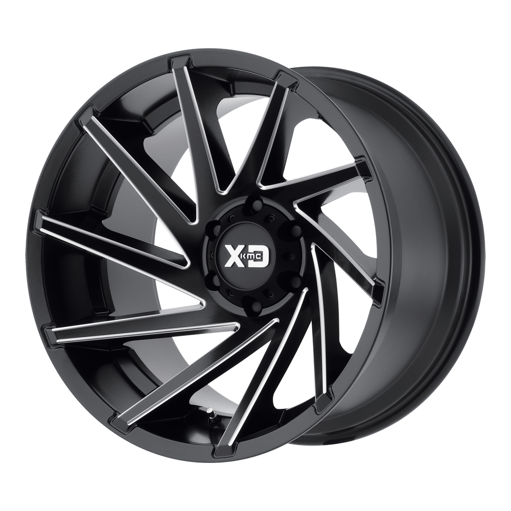 XD XD834 CYCLONE SATIN BLACK MILLED 22X10 6x139.7 et-18 106.1