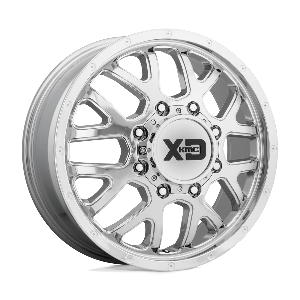 XD XD843 GRENADE DUALLY CHROME - FRONT 20X8.25 8x165.1 et127 117