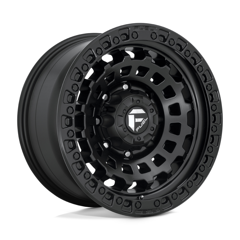 Fuel 1PC D633 ZEPHYR MATTE BLACK 18X9 8x170 et1 125.1