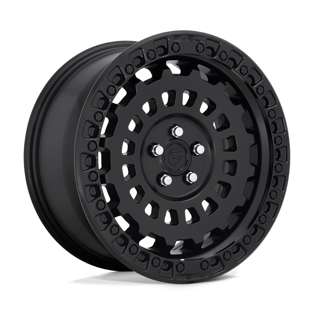 Fuel 1PC D633 ZEPHYR MATTE BLACK 17X8 5x100 et38 56.5