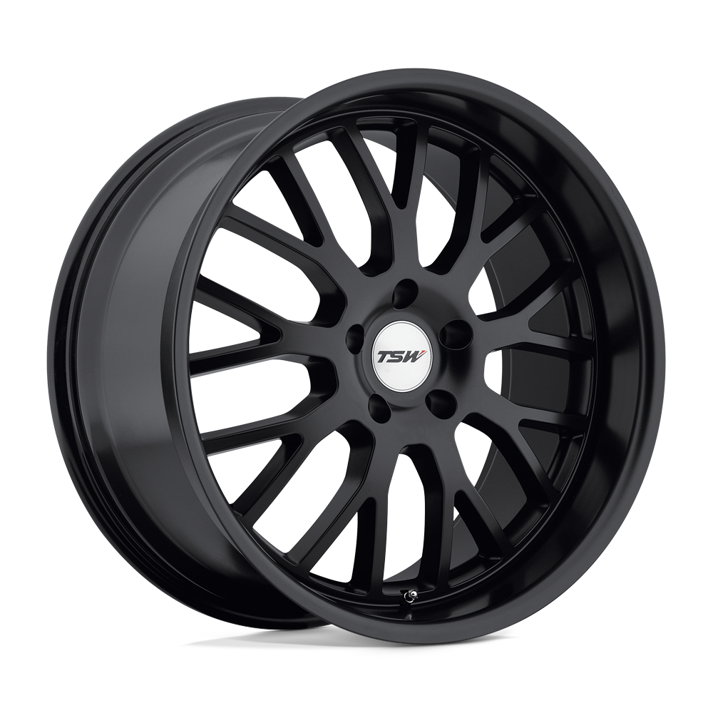 TSW TREMBLANT MATTE BLACK 18X9.5 5x114.3 et20 76.1