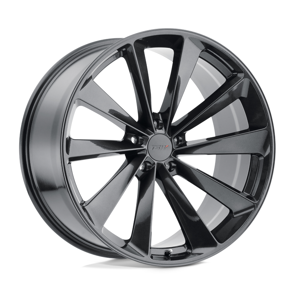 TSW AILERON METALLIC GUNMETAL 21X10.5 5x120 et35 76.1