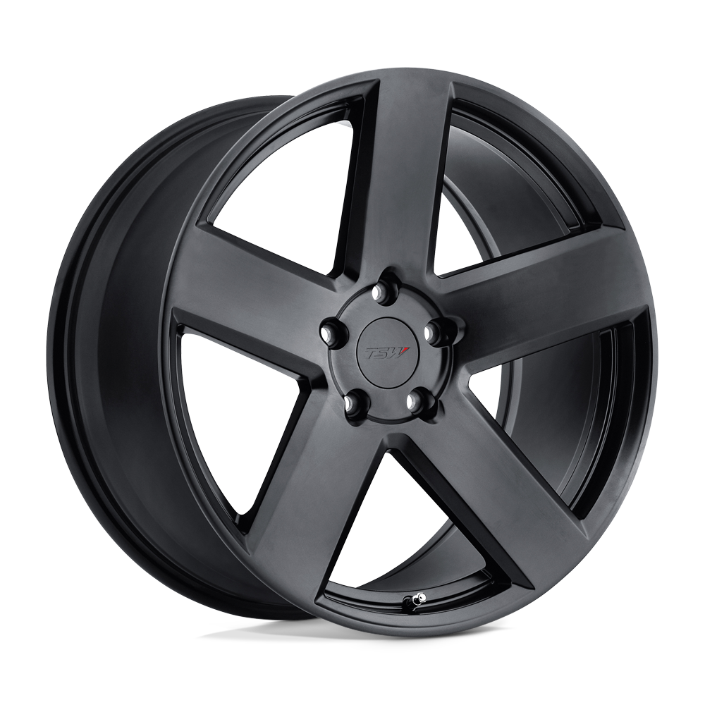 TSW BRISTOL MATTE BLACK 20X10 5x114.3 et40 76.1